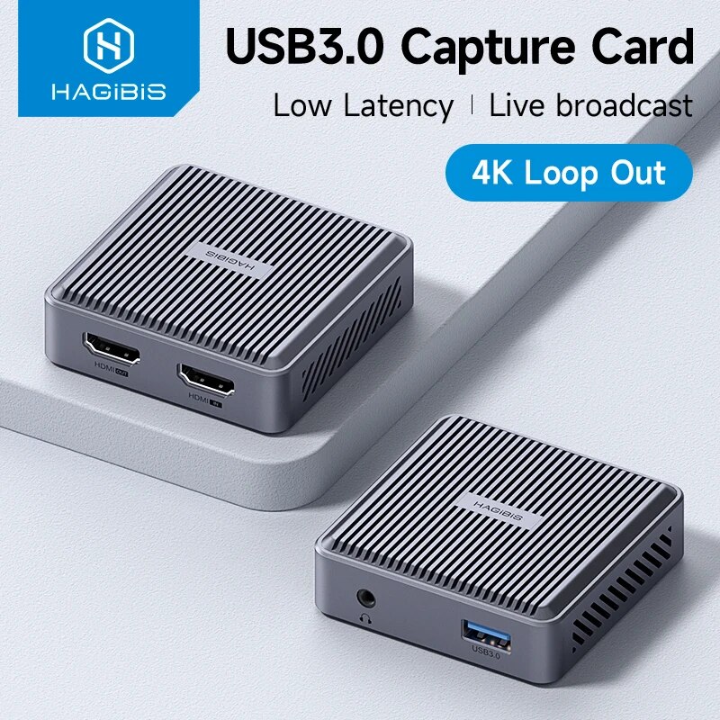 Hdmi Cable - Hagibis 4K HDMI 호환 비디오 캡처