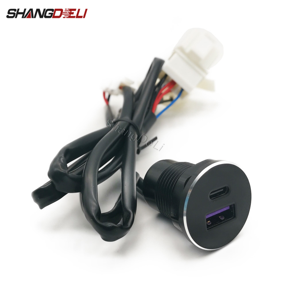 Usb C Hub - 1PC 차량용 듀얼 USB 충전 소켓