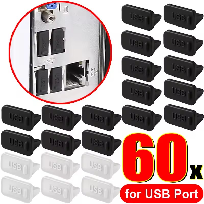 Laptop Original Accessories - USB-A 충전 포트 커버 캡 여성용