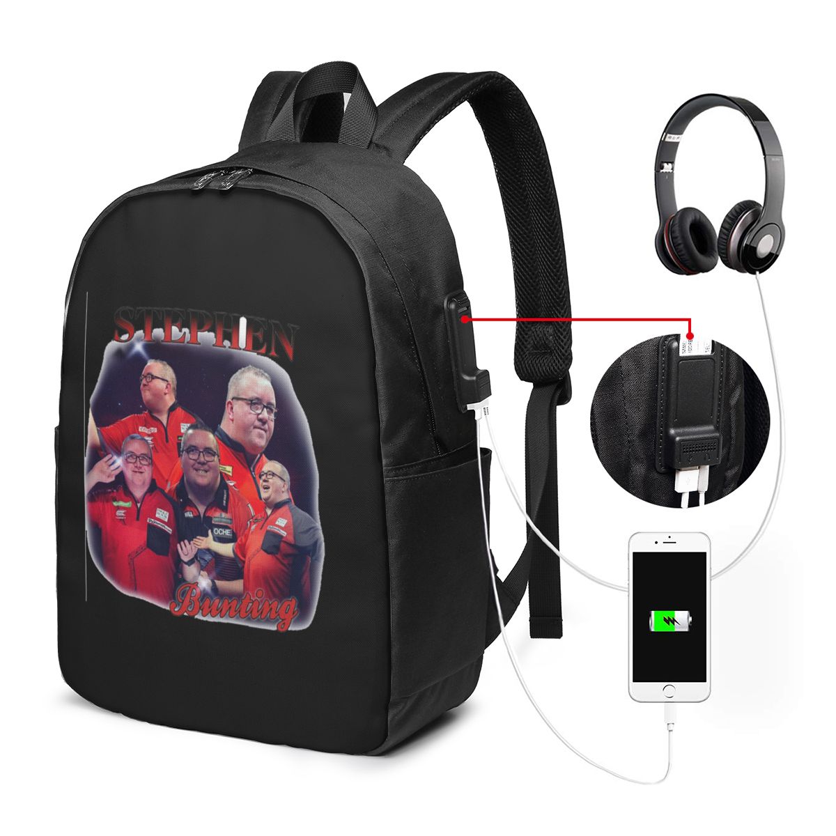 스티븐 번팅 부트레그 백팩 여행용 노트북 가방 컴퓨터  - Laptop Bag 리뷰 및 가격