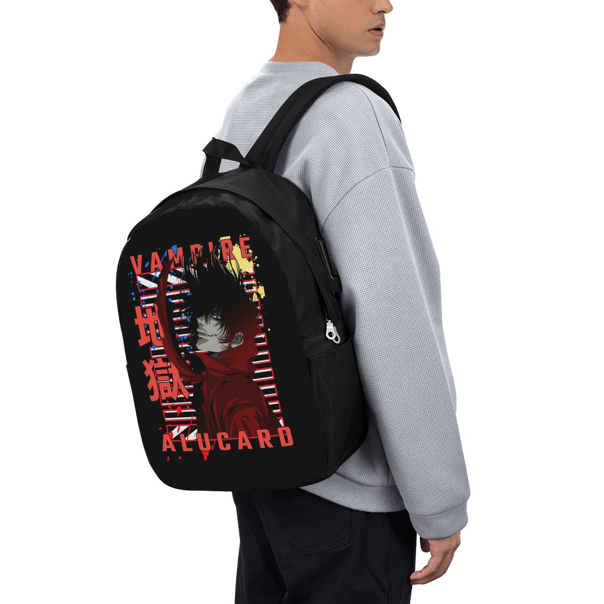 Alucard Hellsing 만화 배낭 여행 노트북  - Laptop Bag 리뷰 및 가격
